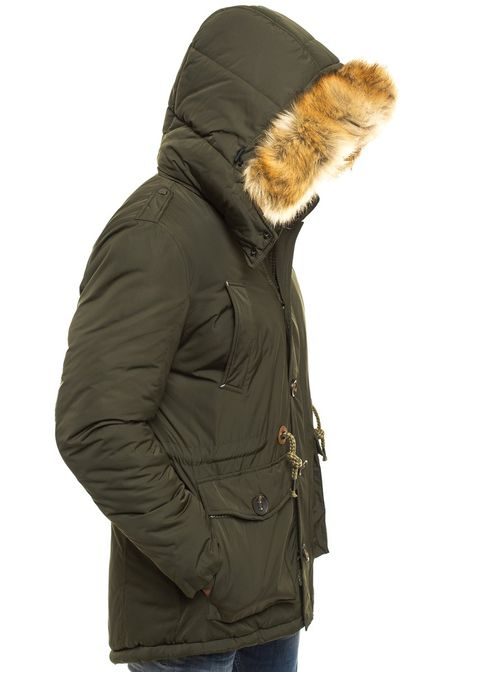 Khaki zöld parka kabát J.BOYZ X1020K