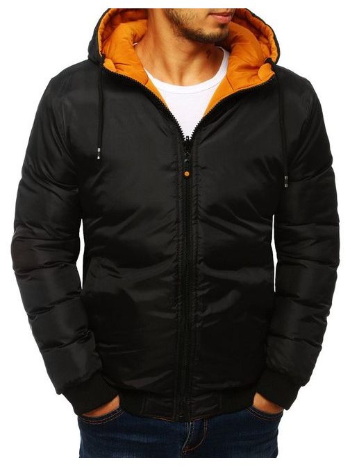 Kétoldalas okker sárga dzseki