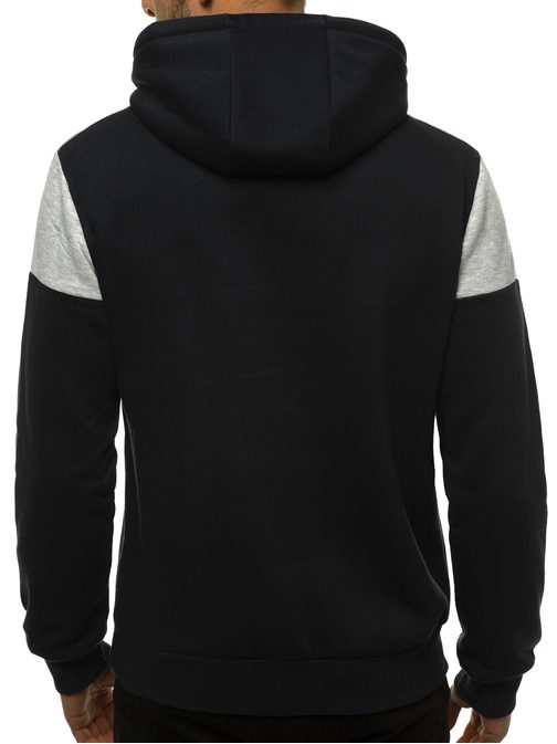 Eredeti fekete kapucnis pulóver BLACK JS/KS2120Z