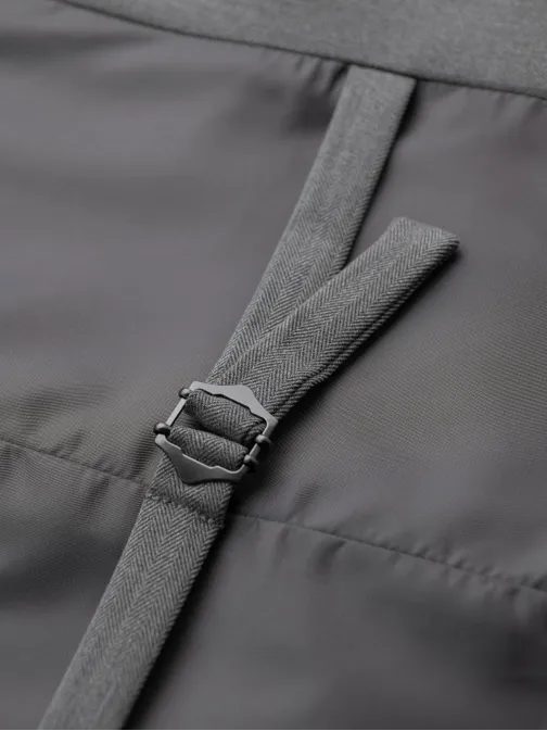 Elegáns férfi szürke mellény V1 BLZV-0143