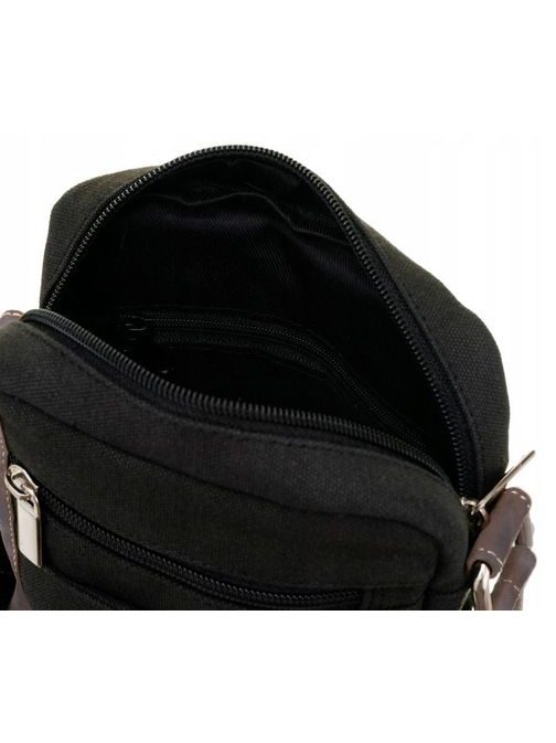 Modern fekete válltáska