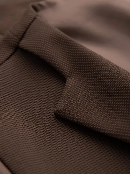 Modern barna elegáns mellény V2 BLZV-0144