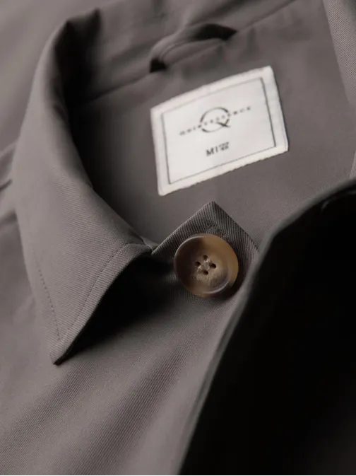 Hamuszürke férfi kabát mellénnyel V6 OM-COLC-0139 OM-COLC-0139