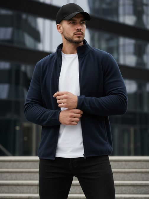 Sötét kék melegítő felső