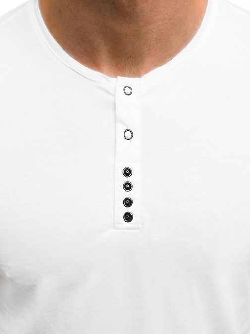 Egyszerű fehér póló OZONEE B/181157