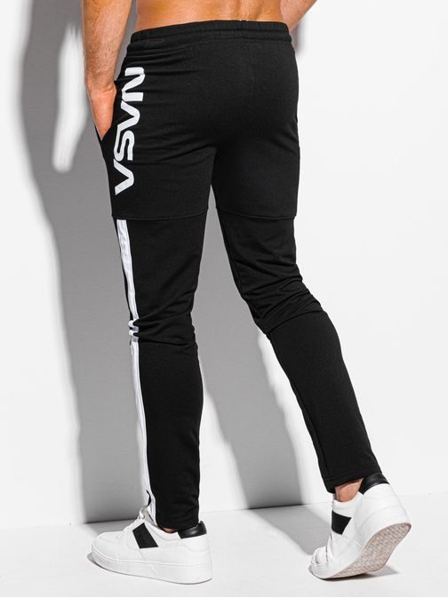 Fekete melegítő nadrág NASA P1082