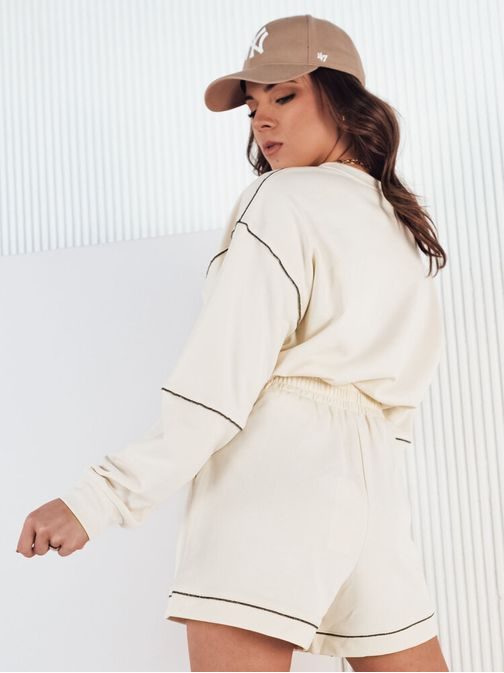 Trendi női ecru színű melegítő együttes  Pulgar