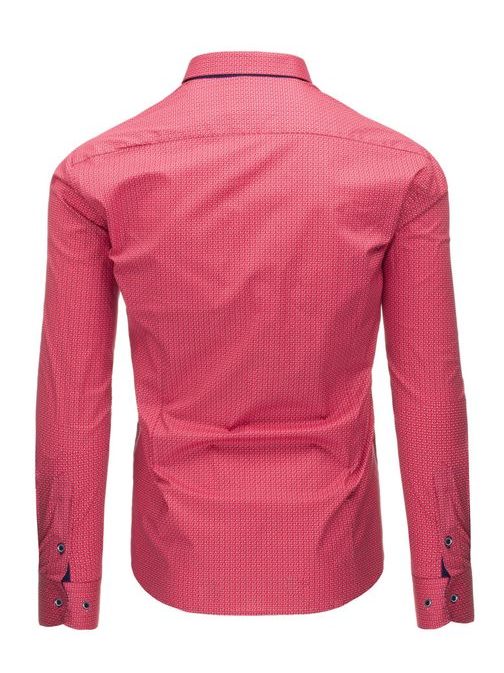 Egyedi rózsaszínű férfi ing