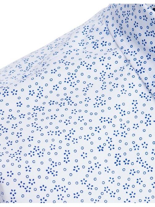 Modern fehér mintás ing