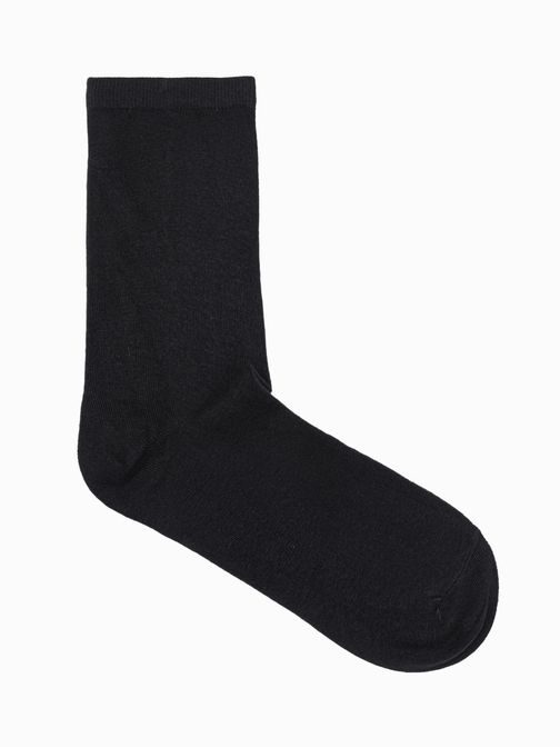 Fekete pamut zokni  (3db) U99