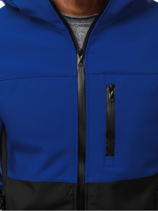 Két színű softshell dzseki kék JS/56006