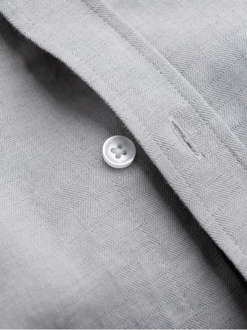 Divatos szürke, karcsúsított szabású ing V2 SHCS-0175