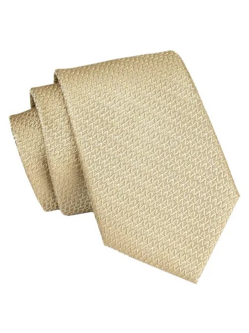 Angelo di Monti arany nyakkendő finom struktúr mintával