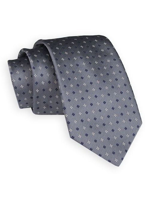 Szürke mintás nyakkendő