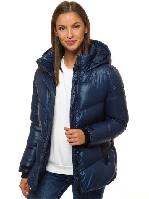 Egyedi gránit színű női téli kabát JS/M23065/1