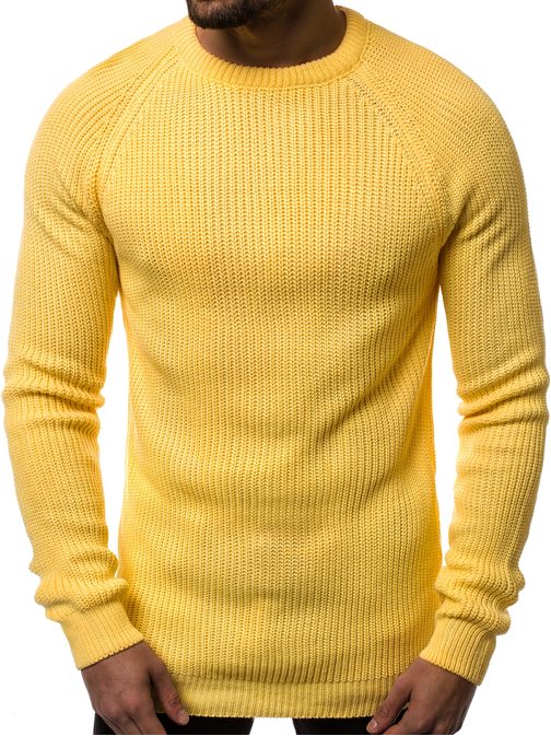Modern sárga pulóver MAD/4370