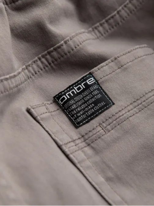 Trendi bézs jogger nadrág V2 PAJO-0125