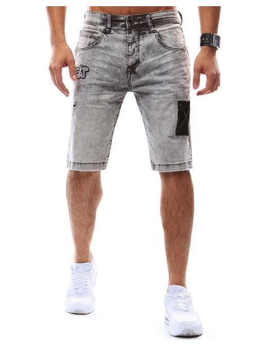 Szürke rövid farmernadrág