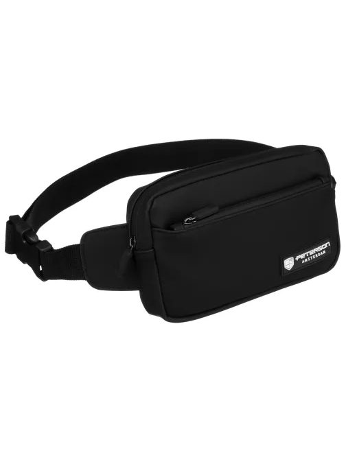 Stílusos fekete férfi táska