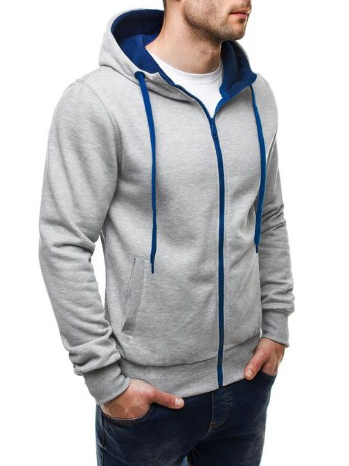 Szürke férfi szabadidő felső 2073