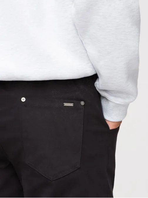 Fekete férfi cargo nadrág V4 P1516