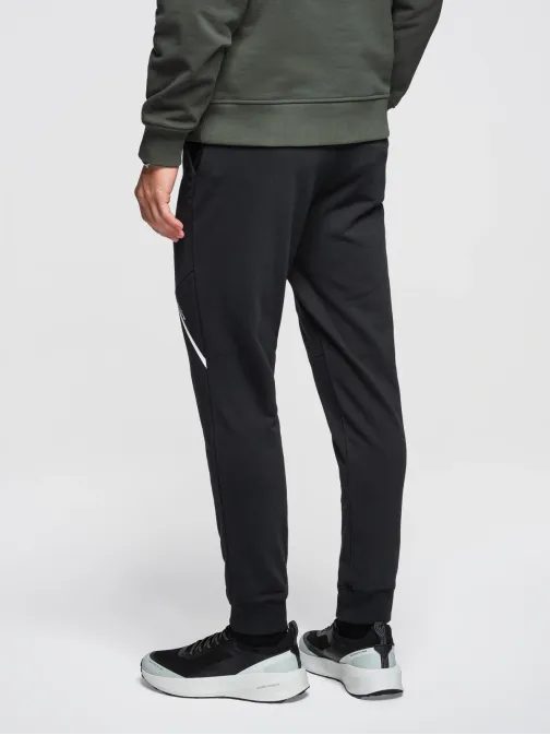 Egyedi fekete férfi tréningnadrág V1 PASK-0211