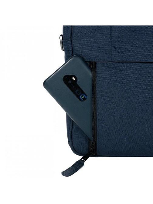 Sötét kék laptop táska Cabaia Messenger Reykjavik