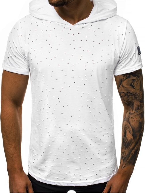 Fehér lyukacsos póló MAD/3069