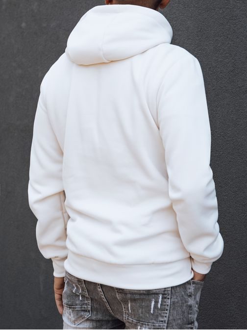 Fehér kapucnis felső felirattal