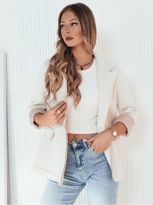 Elegáns női bézs zakó Spondi