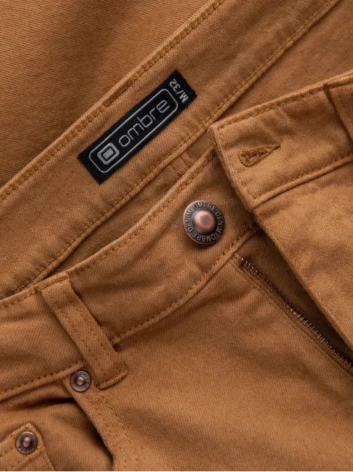 Elegáns camel színű farmer  P1058