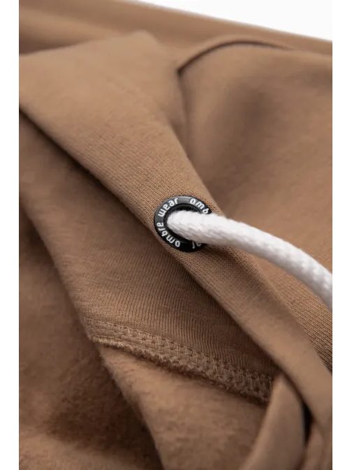 Időtlen barna kapucnis felső  V2 SSBN-0177