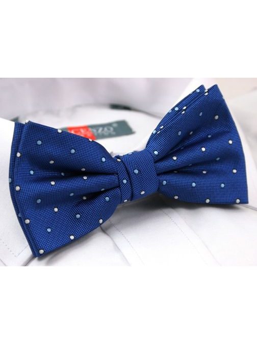 Kék pöttyös nyakkendő