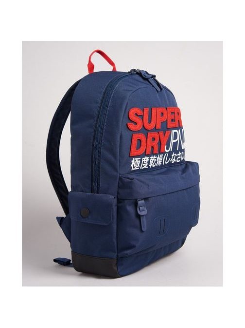 Eredeti sötét kék hátizsák Superdry Montauk Montana