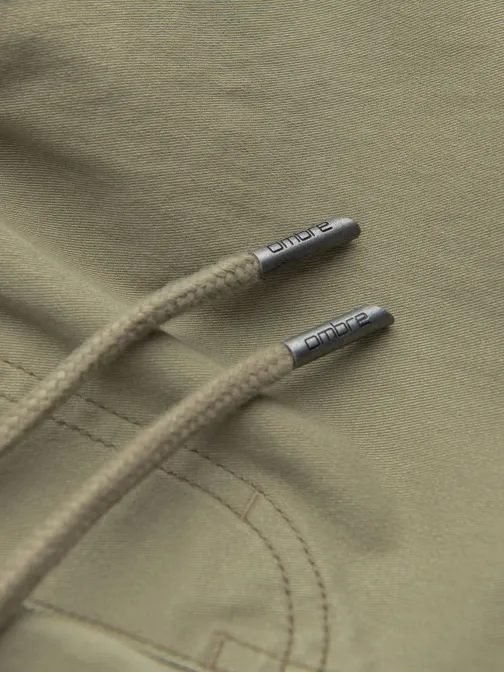 Trendi khaki jogger nadrág V1 PAJO-0123