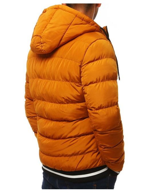 Kétoldalas okker sárga dzseki