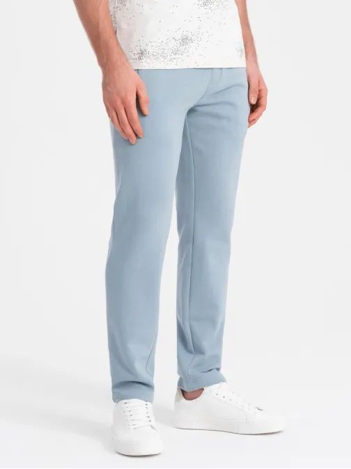 Érdekes halvány kék melegítőnadrág V7 PABS-0206