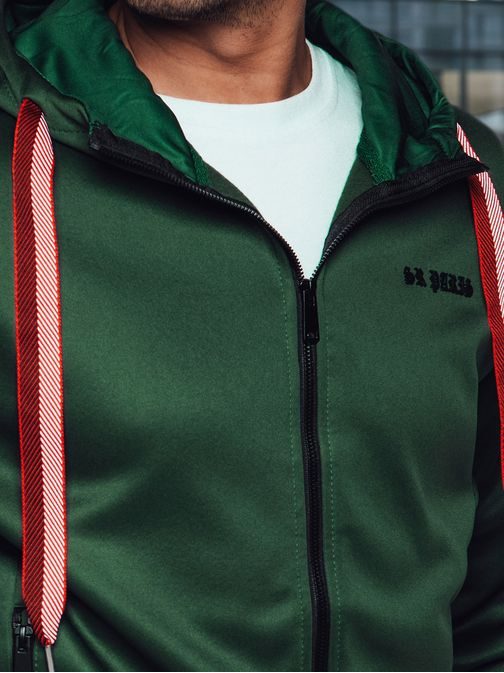 Érdekes zöld pulcsi