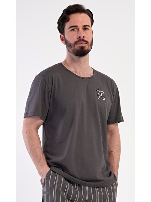 Grafit rövid pizsama Nathan