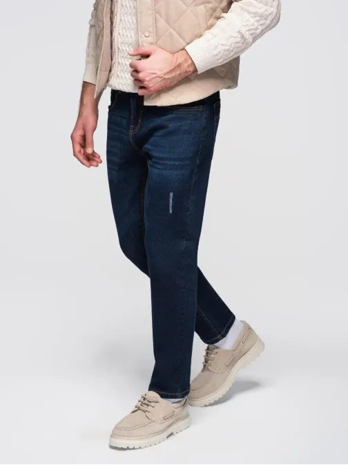 Egyedi sötétkék férfi farmer V4 PADP-0241