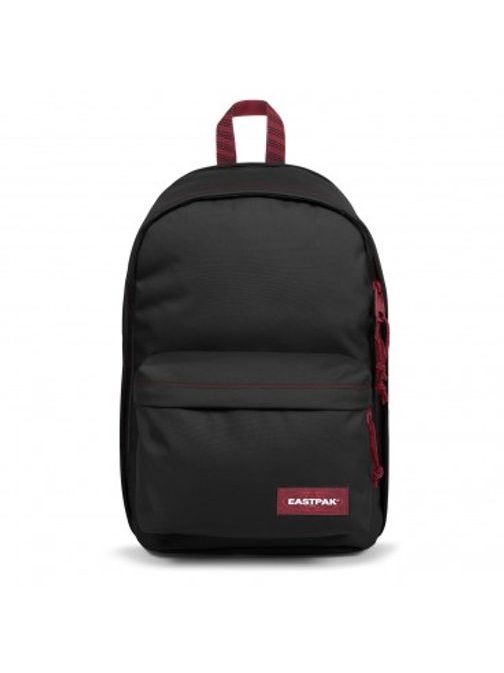 Fekete férfi hátizsák  EASTPAK BACK TO WORK  Blakout Stripe Red