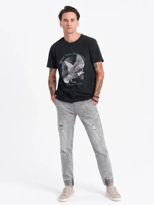 Halvány szürke jogger nadrág  V4 PADJ-0150