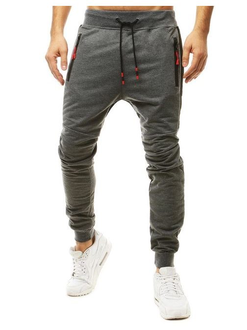 Sötét szürke melegítő nadrág