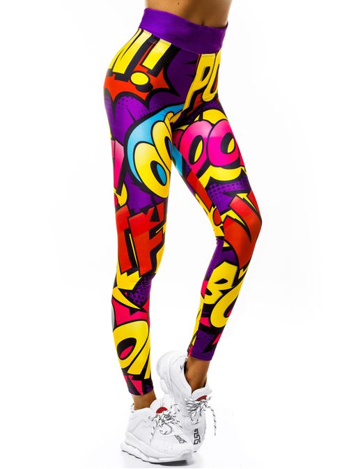 Különleges színes női leggings O/20937
