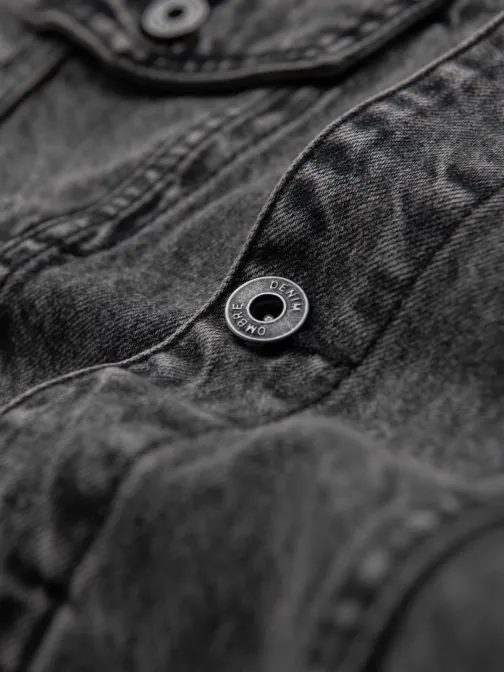 Férfi grafit farmer dzseki V5 JADJ-0219