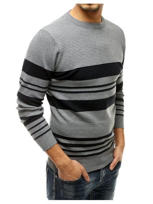 Egyedi szürke pulóver
