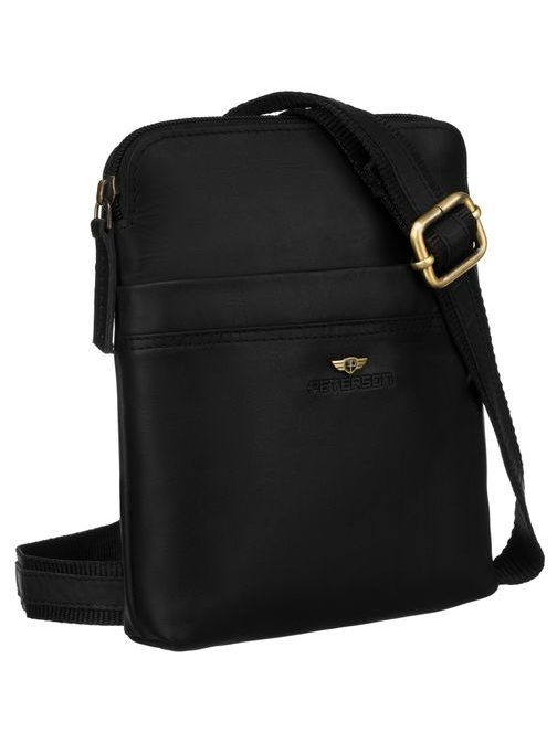Modern fekete válltáska Peterson