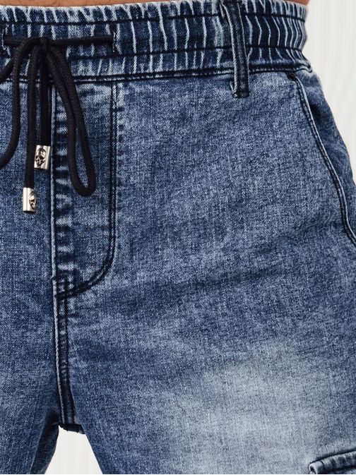 Időtlen kék farmer jogger nadrág