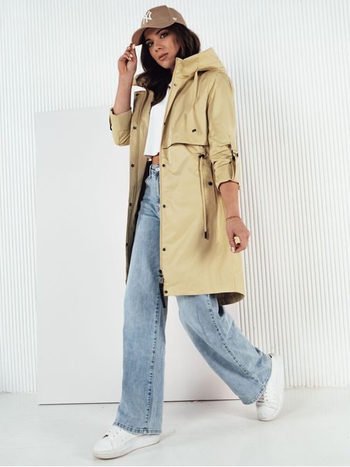 Csodás sárga női párka kabát Nocito