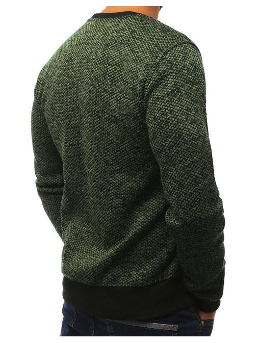 Kényelmes zöld pulóver JS/2001-30